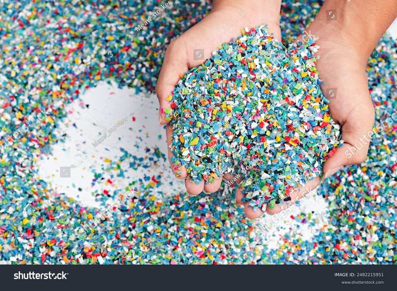 Plastic Pellets 074 - plastic granules