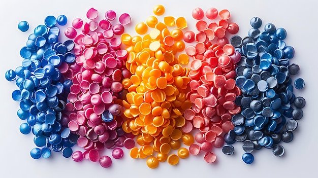 Plastic Pellets 100 - plastic granules